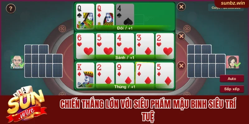 Chiến thắng lớn với siêu phẩm mậu binh siêu trí tuệ