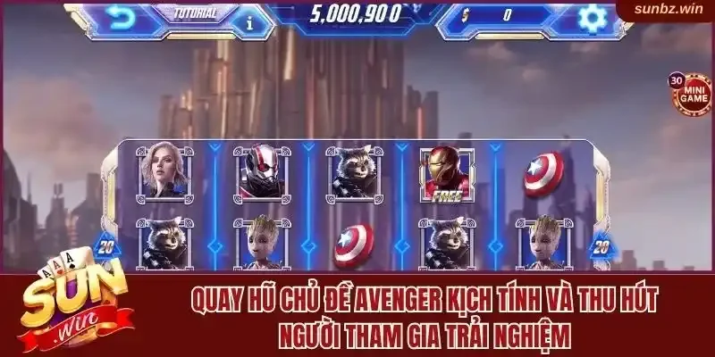 Chủ đề Avenger kịch tính và thu hút người tham gia